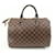 Louis Vuitton Damier Ebene Speedy 30 Boston Bag MM Leather  ref.565671