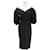 Christian Dior Dresses Black Silk  ref.566165