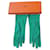 Hermès HERMES New luvas de camurça verde T6,5  ref.566175