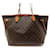 LOUIS VUITTON NEVERFULL GM M HANDBAG40990 MONOGRAM CABAS HAND BAG CANVAS Brown Leather  ref.566246