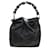 CHRISTIAN DIOR LADY MALICE PERLA PM BLACK CANVAS HAND BAG PURSE Cloth  ref.566268