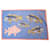 Hermès SERVIETTE DE TOILETTE HERMES POISSONS 90 X 65 CM EN COTON BLEU BLUE BATH TOWEL  ref.566408