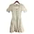 Christian Dior Short sleeve dress / S / cotton / white / miss dior  ref.566881