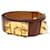 Hermès Belts Brown Gold hardware Leather  ref.566889