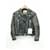 Acne Blazers Jackets Black Leather  ref.566939