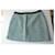 BALENCIAGA Mini jupe Tweed vert azur Etat quasi neuf T42 IT  - vue 2