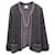 Chanel 12S-Ketten-Strick-Cardigan-Jacke Gr.44 Mehrfarben Tweed  ref.566982