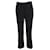 Stella Mc Cartney Stella McCartney Carlie Cropped Trousers in Black Wool  ref.567680