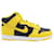 Nike Dunk High Varsity Milho em couro amarelo  ref.567684