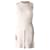 Tom Ford Etuikleid aus Cady mit Naht in weißer Viskose Zellulosefaser  ref.567753