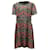 Marc by Marc Jacobs Geo-Maze A-Line Dress in Multicolor Silk Multiple colors  ref.567770