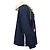 Giacca a vento Coach X Marvel in nylon blu navy - vista 3