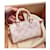 Louis Vuitton SPEEDY NANO STARDUST Pink Yellow Leather  ref.568257