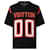Louis Vuitton Camisa de futebol masculina XL Virgil Abloh malha preta robusta Intarsia  ref.568301