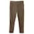 Brunello Cucinelli Slim-Fit Pantalones de pana de algodón marrón Castaño Terciopelo  ref.568548