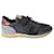 Valentino Rockrunner Sneakers in Black Synthetic Mesh  ref.568570