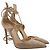 Gianvito Rossi Ankle Wrap Pumps aus beigem Wildleder - Ansicht 3