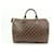 Louis Vuitton Large Damier Speedy 35 Boston Bag GM Leather  ref.568647