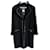 Chanel 11K$ New Paris/SALZBURG Tweed-Mantel Schwarz  ref.568995