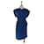 Tara Jarmon Robes Coton Bleu  ref.569065