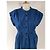 Vestido Tara Jarmon azul de algodón - vista 2