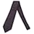 Hermès Cravate à motif rond géométrique en soie marron Hermes Paris  ref.569215