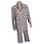 Moschino Underwear gepunkteter Pyjama Schwarz Weiß Baumwolle  ref.569385
