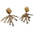 Chanel Earrings Gold hardware Metal  ref.569782
