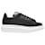 Sneakers Oversize - Alexander McQueen - Pelle - Nera Nero Vitello simile a un vitello  ref.570268