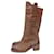 Chanel Paris Dallas Bottes en cuir marron Bottines Sz.38  ref.570466