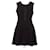 Sandro robe Black Polyester  ref.570476