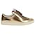 Sneakers Tom Ford. Golden Leather  ref.570505