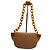 Borsa a spalla Simon Miller Bend in pelle in pelle marrone - vista 2
