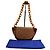Borsa a spalla Simon Miller Bend in pelle in pelle marrone - vista 7