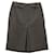 Victoria Beckham A-Line Skirt with Pockets in Brown Wool  ref.570528