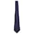 Jil Sander Corbata con punta en punta en lana azul marino  ref.570573