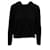 Autre Marque James Perse Hooded Sweater in Black Cotton  ref.570595
