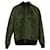 Berluti Reversible Bomber Jacket in Green Khaki Calfskin Leather Pony-style calfskin  ref.570624