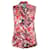 Paul Smith Red Floral Print Collared Vest Cotton  ref.570653