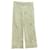 Brunello Cucinelli Pantalon Large en Coton Beige  ref.570703