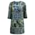 Dolce & Gabbana Kleid mit Mosaik-Print aus mehrfarbigem Polyester Mehrfarben  ref.570728