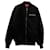 Palm Angels Logo Bomber Jacket in Black Polyamide Nylon  ref.570787