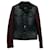 Dsquared2 Contrast Leather Sleeve Denim Jacket in Multicolor Cotton Multiple colors  ref.570800