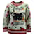 Suéter floral Gucci com desenho de borboleta em algodão multicolorido Multicor  ref.570806