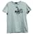 Alexander McQueen T-shirt à logo tête de mort en coton gris  ref.570809