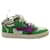 Off White Off-White c/o Virgil Abloh Sneakers Court Low "Green" in Suede Multicolor Multicolore Svezia  ref.570833