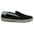 Saint Laurent Skate Studded Slip On Sneakers in Black Canvas Cloth  ref.570846