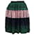 MSGM Striped Lace Skirt in Multicolor Polyamide Multiple colors Nylon  ref.570853