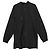 S'yte by Yohji Yamamoto Pullover-Hemd aus schwarzer Baumwolle