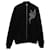 Dior bestickte Jacke mit Reißverschluss aus schwarzer Baumwolle  ref.570881